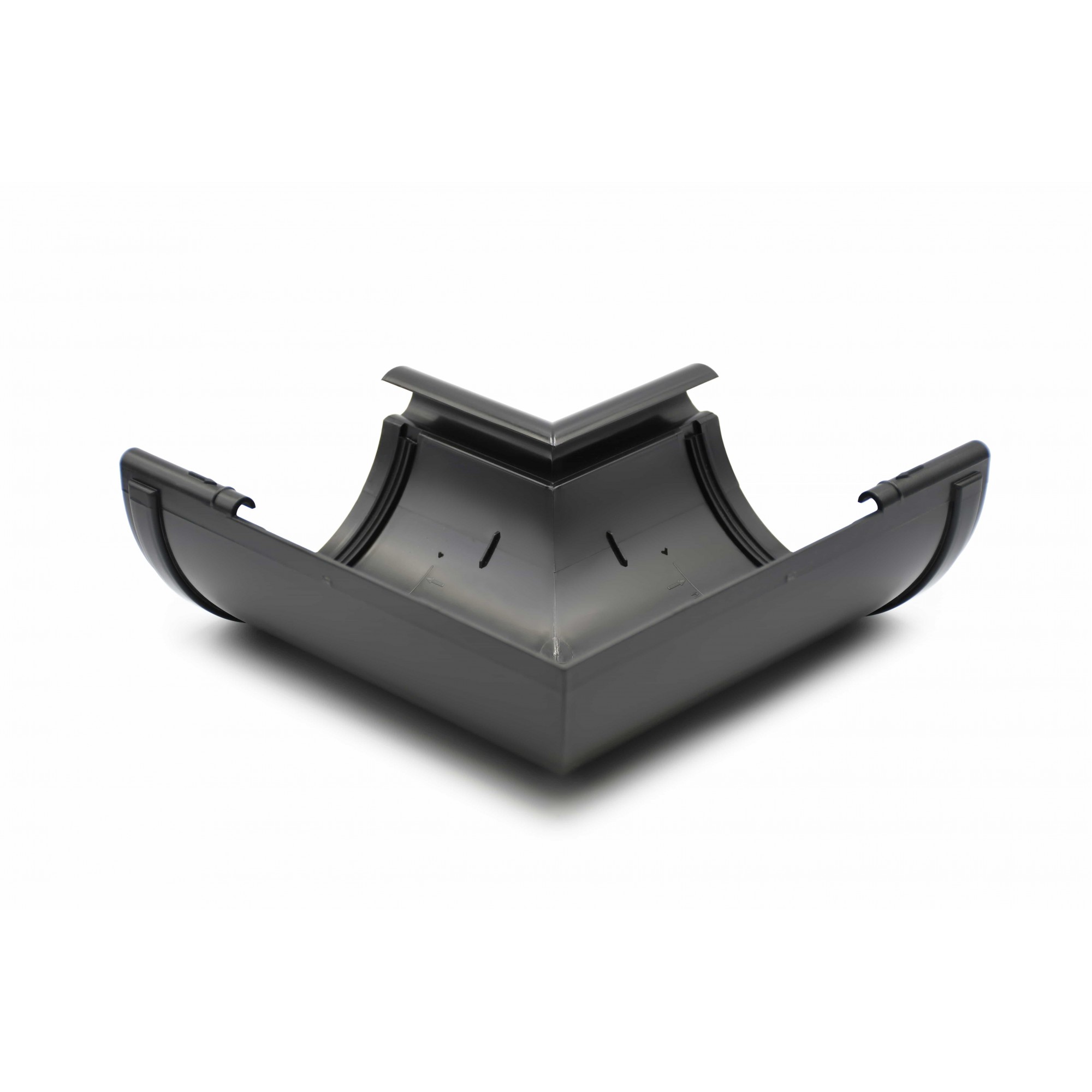 Кут ринви внутрішній 90° антрацитовий 120мм GIZA