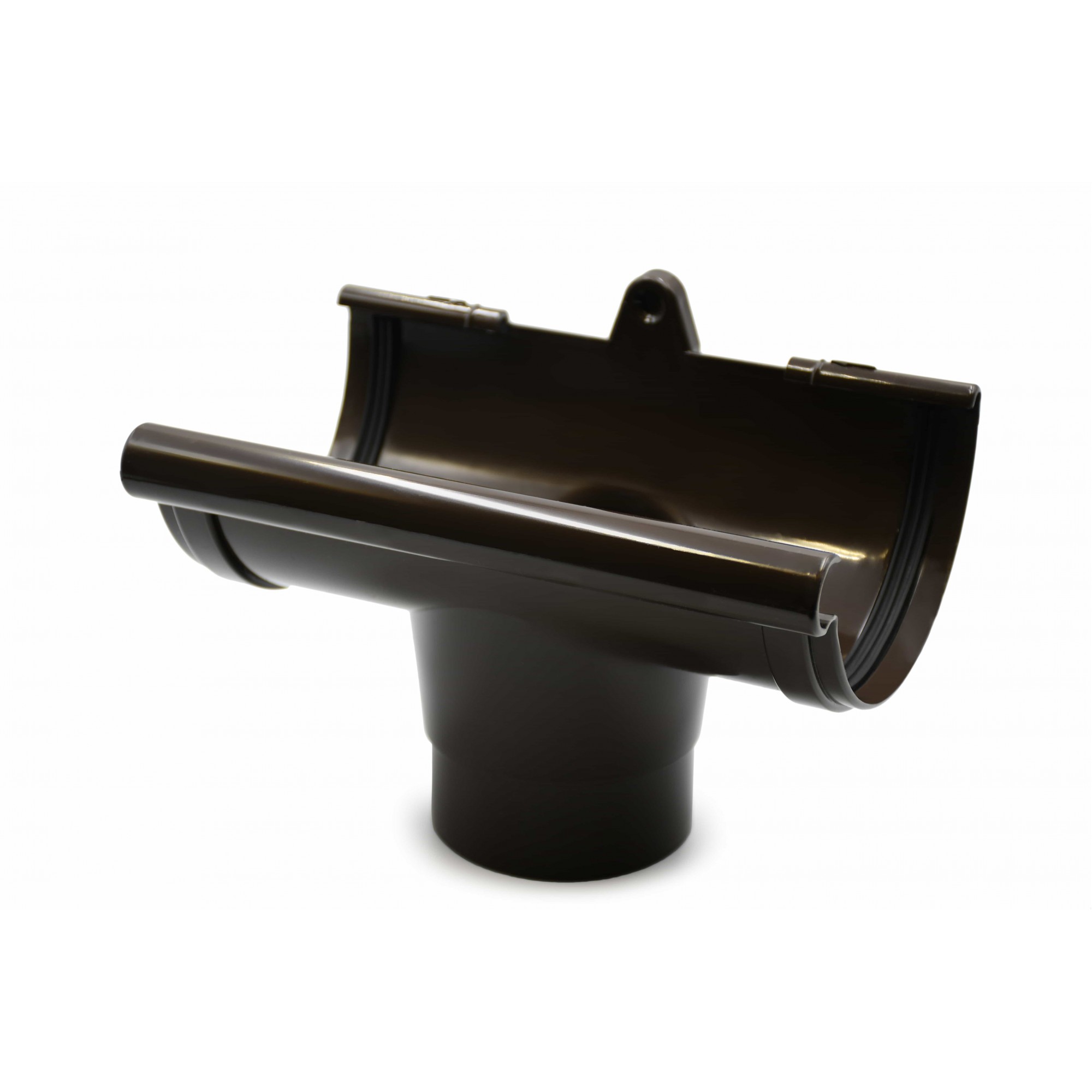 Лійка ринви темно-коричнева 120мм GIZA