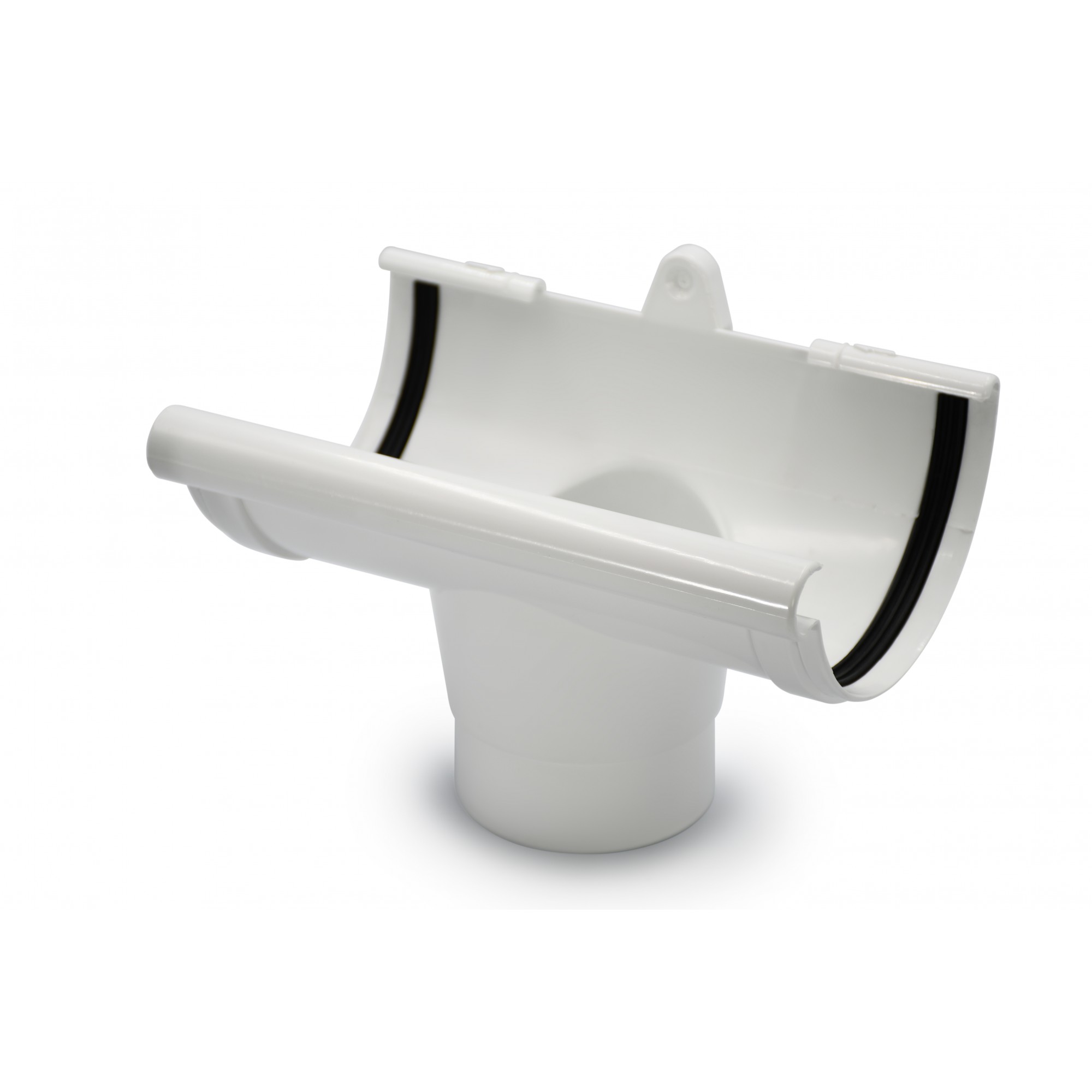 Лійка ринви біла 120мм GIZA