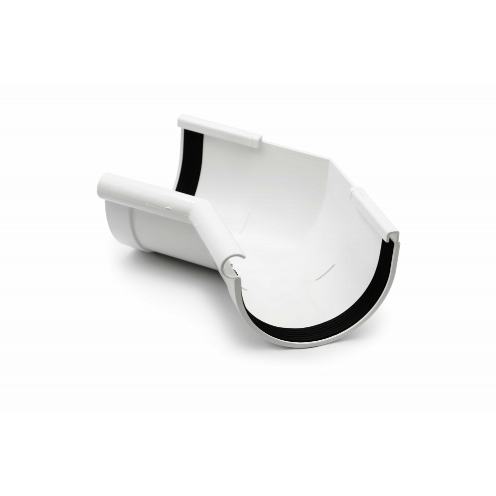 Internal Gutter Angle 135°  130mm RAINWAY white