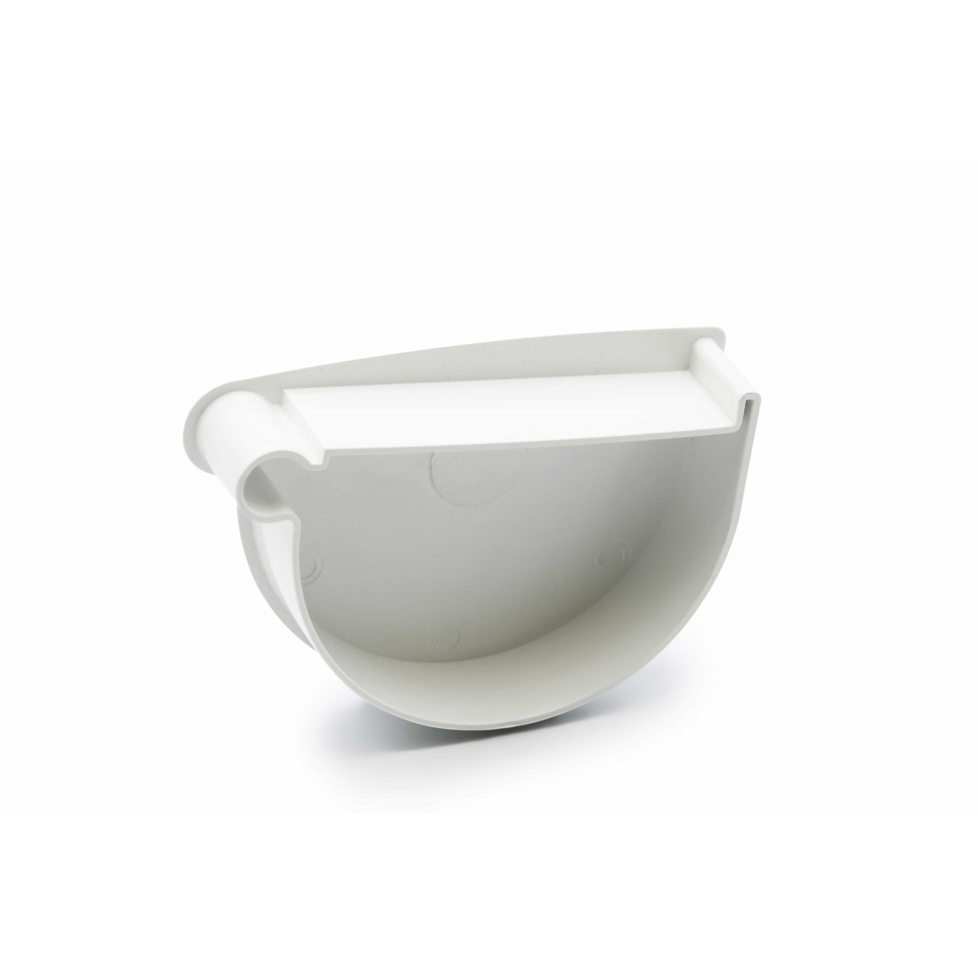 Заглушка лійки ліва (RAINWAY 130) біла