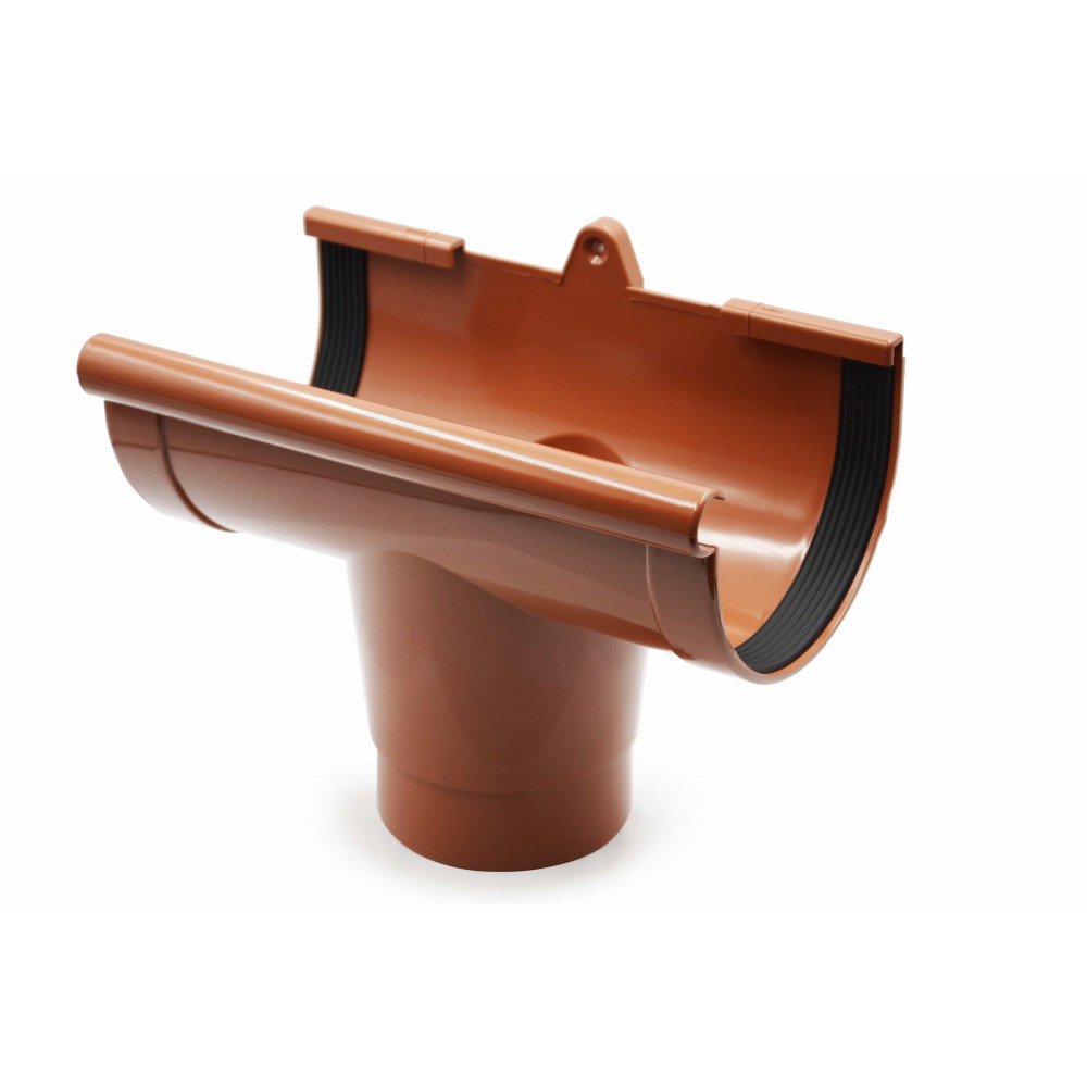 Воронка желоба (RAINWAY 130) кирпичная