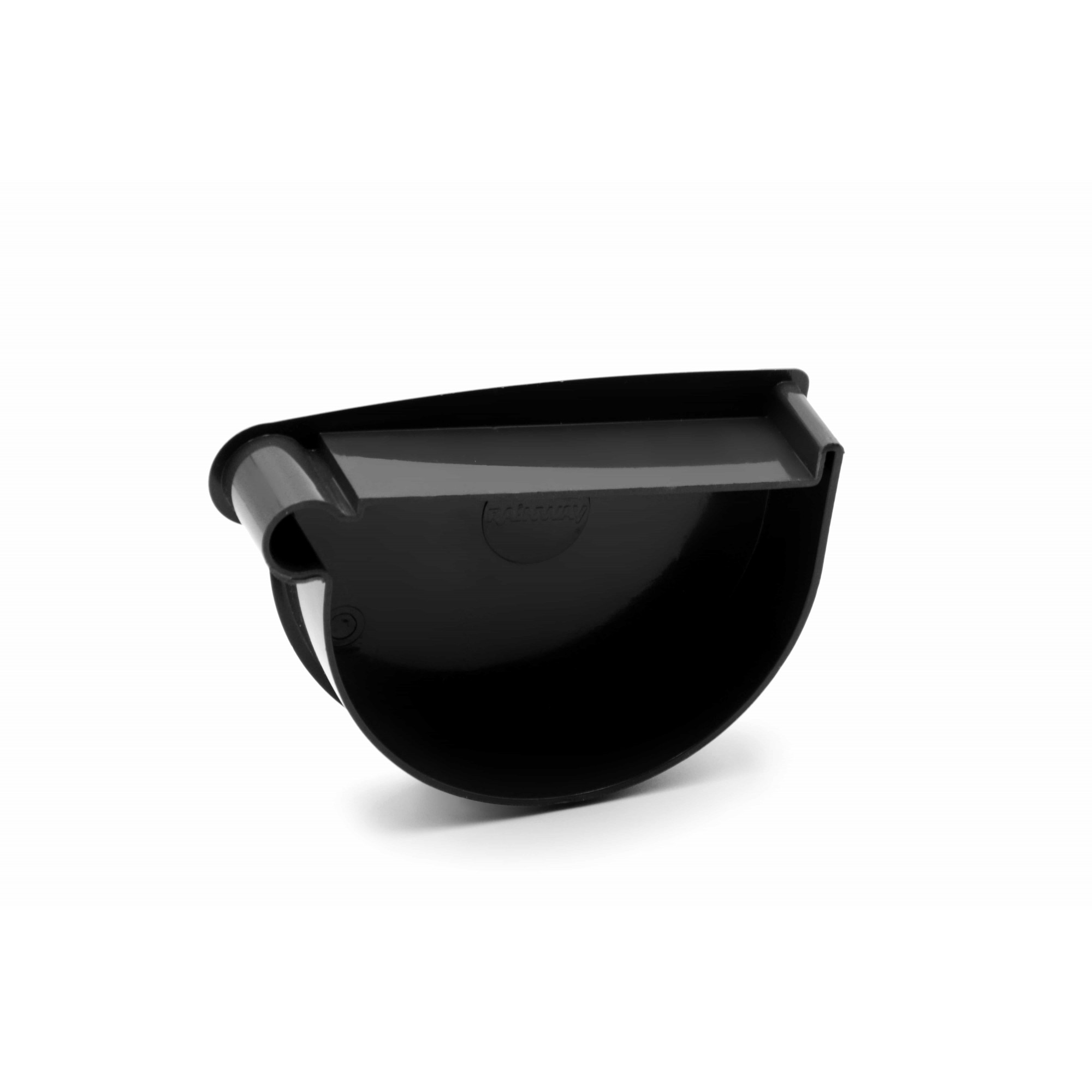 Заглушка лійки ліва (RAINWAY 130) чорна