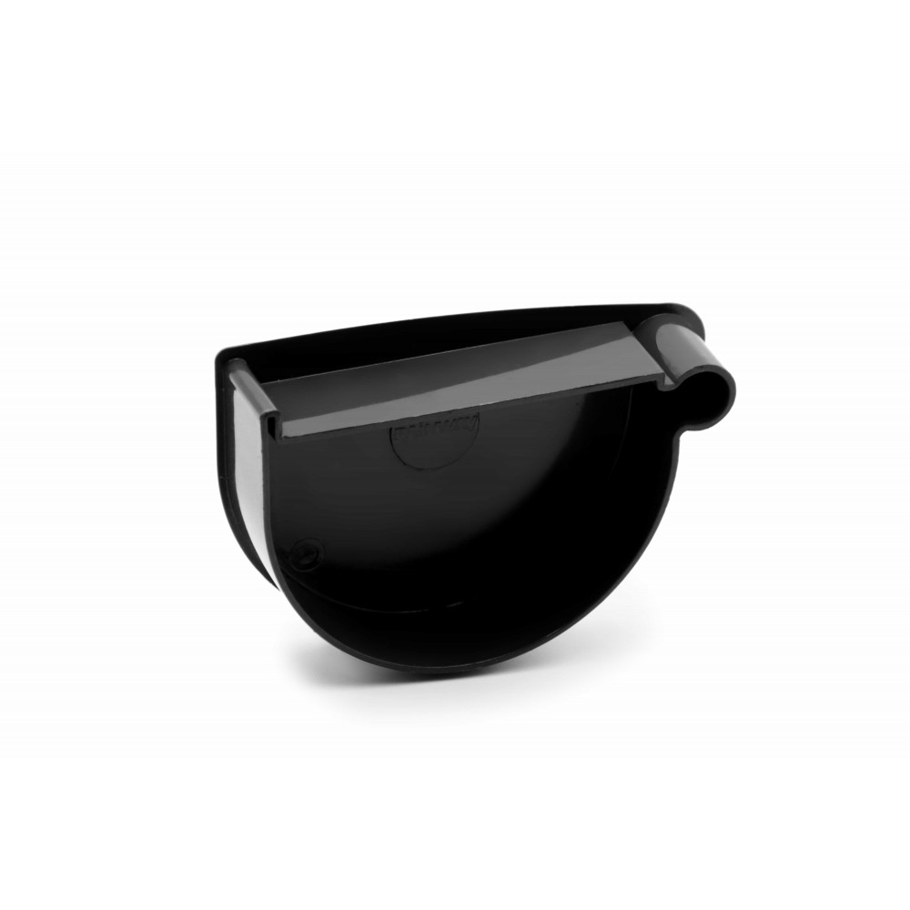 Outlet Stopend Right 130 mm black