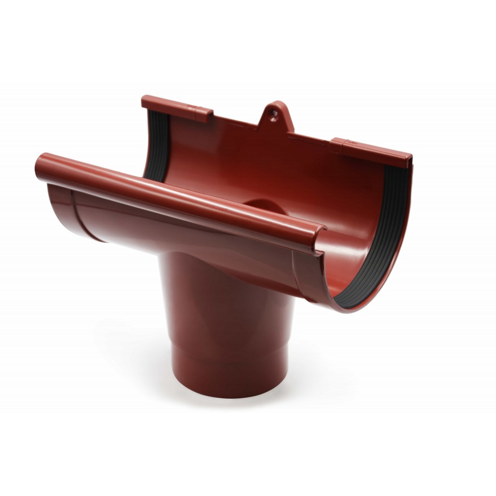 Воронка желоба (RAINWAY 130) красная