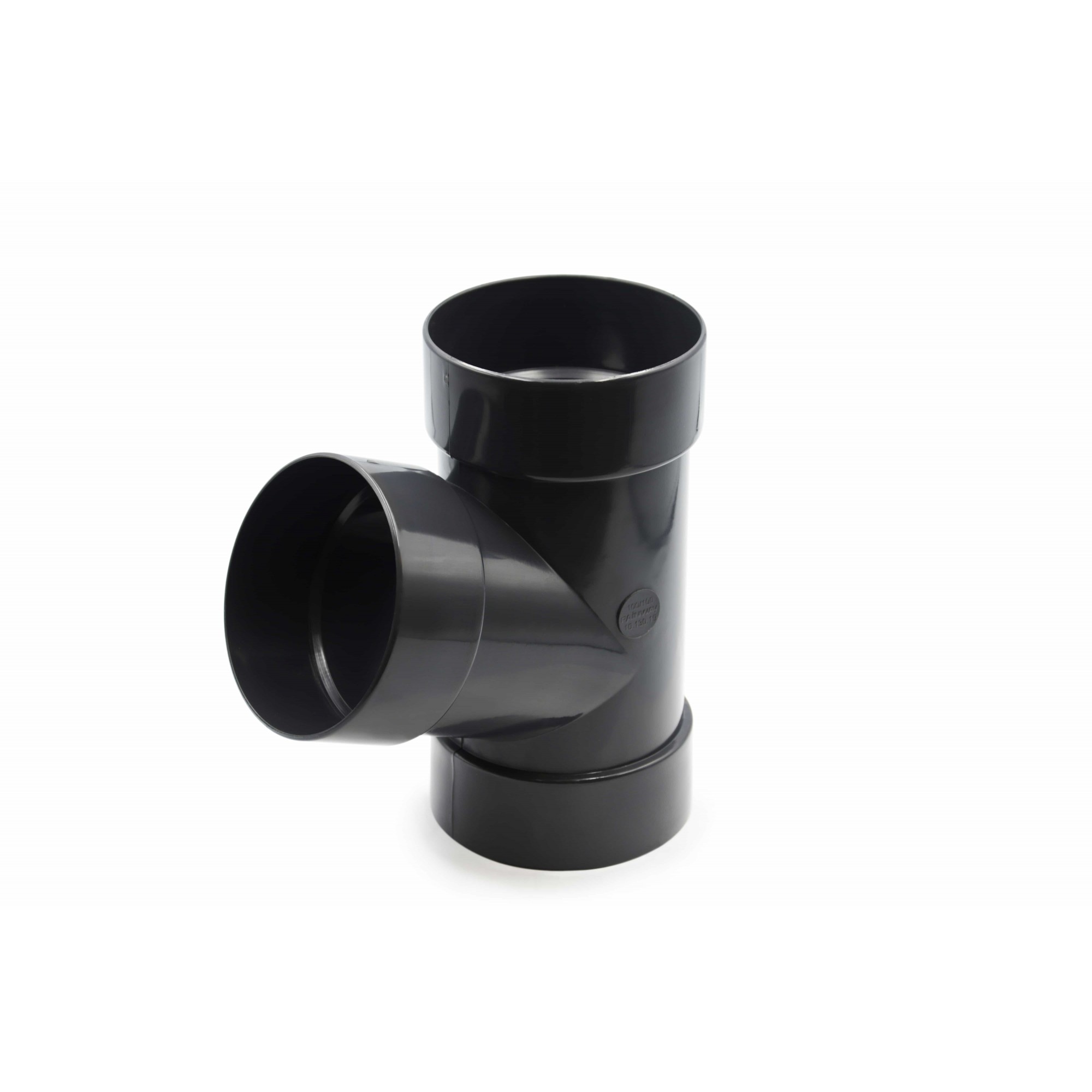 Трійник 67° 100 мм (RAINWAY 130) графітовий