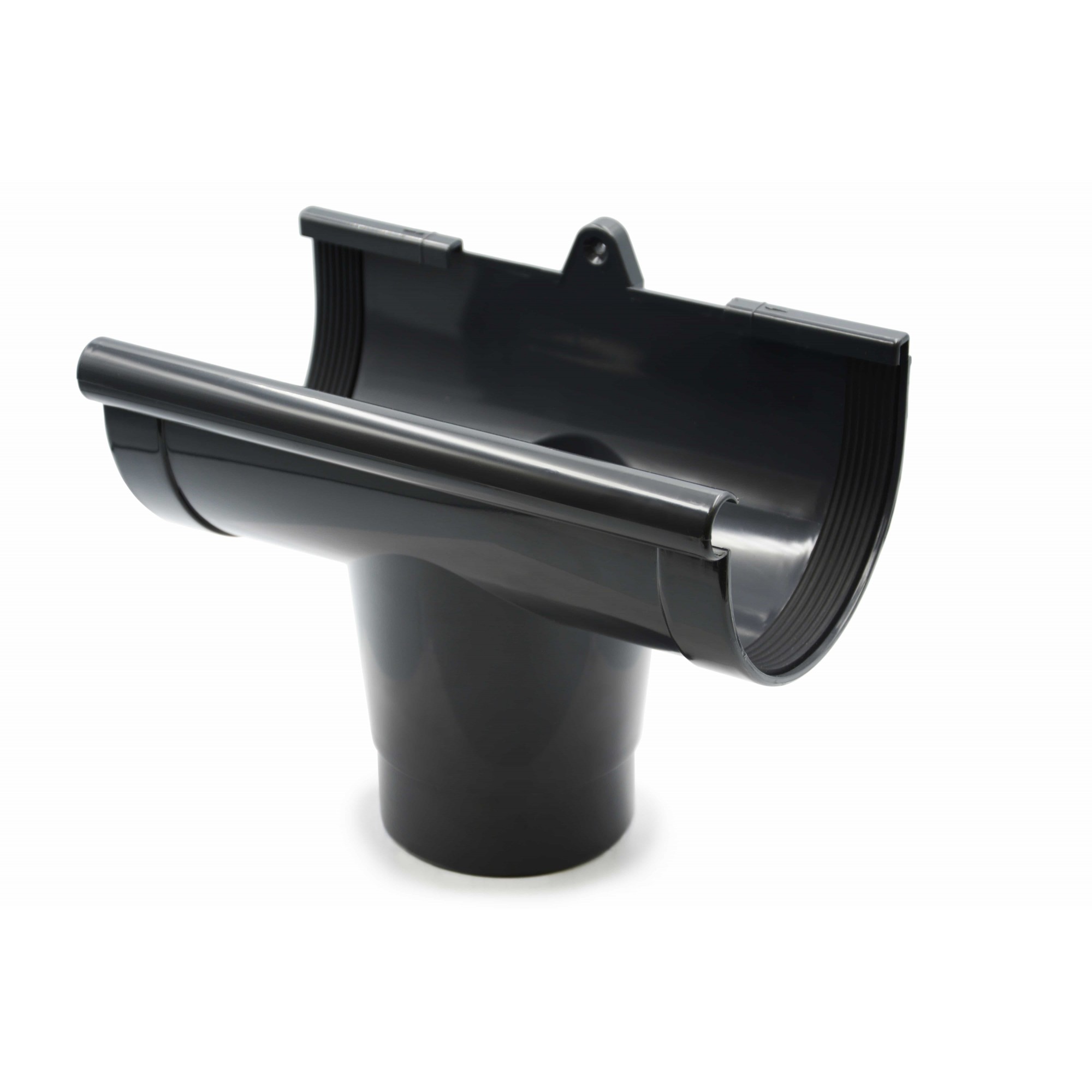 Лійка ринви (RAINWAY 130) графітова