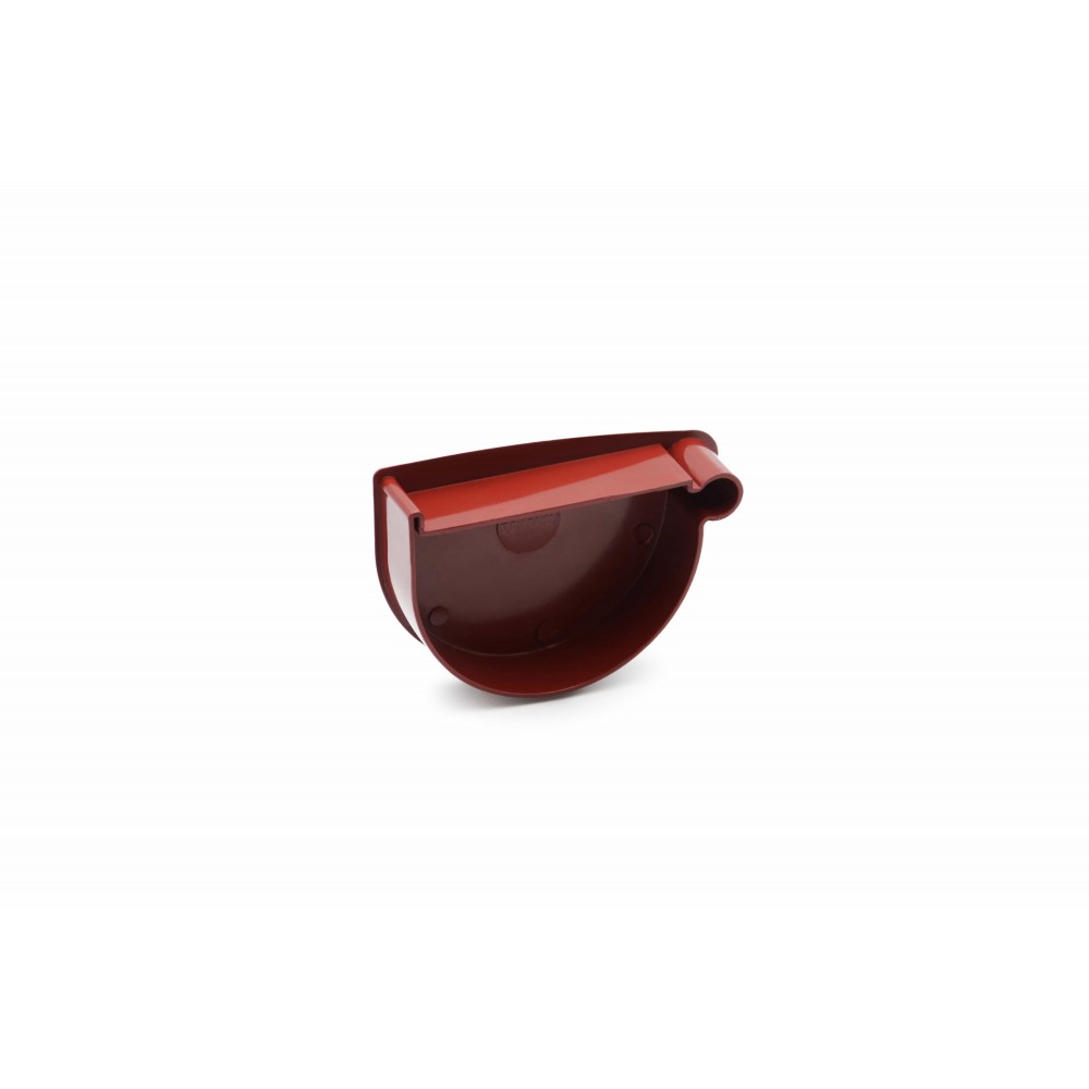 Outlet Stopend Right 90 mm red