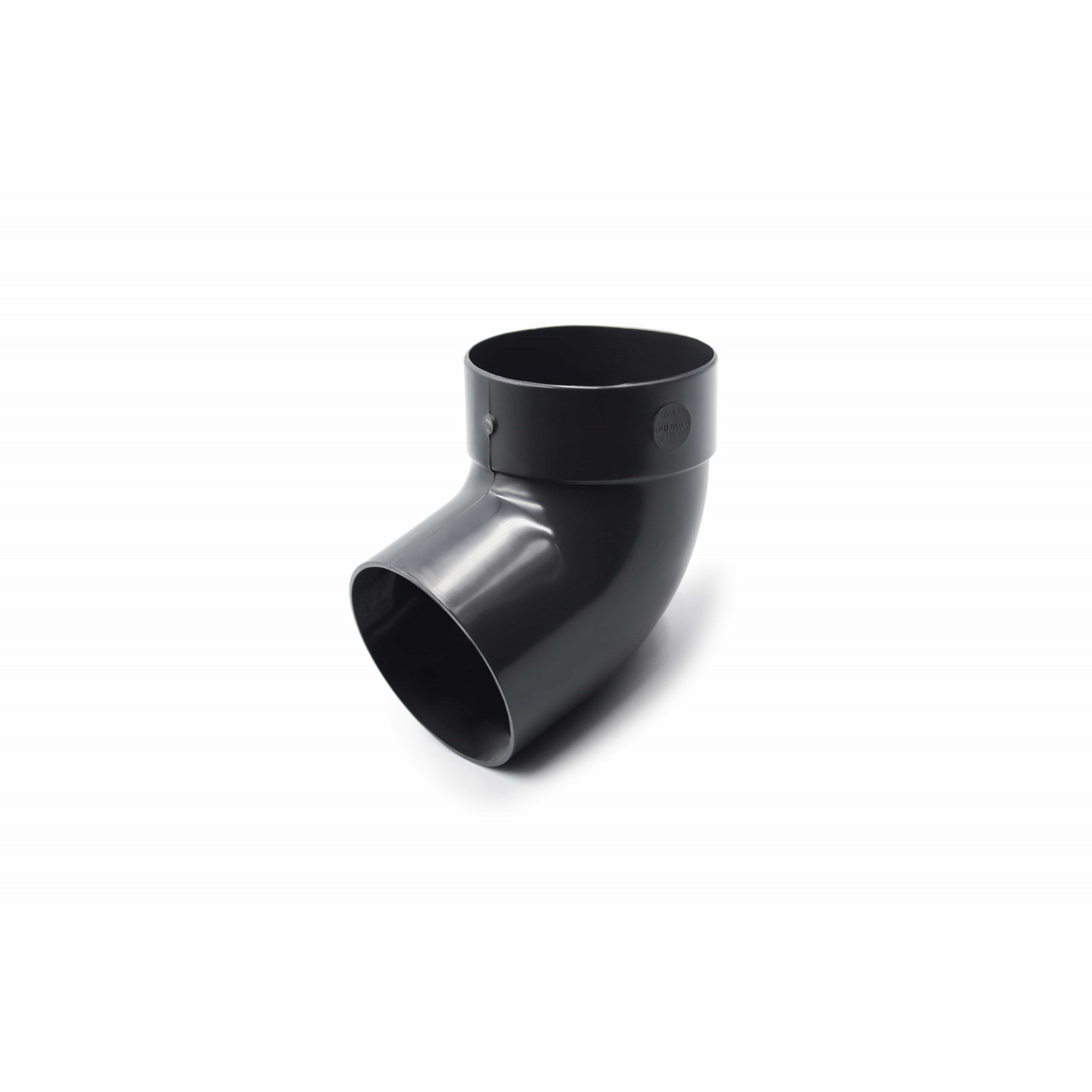 Відвід одномуфтовий 67° 75 мм (RAINWAY 90) графітовий