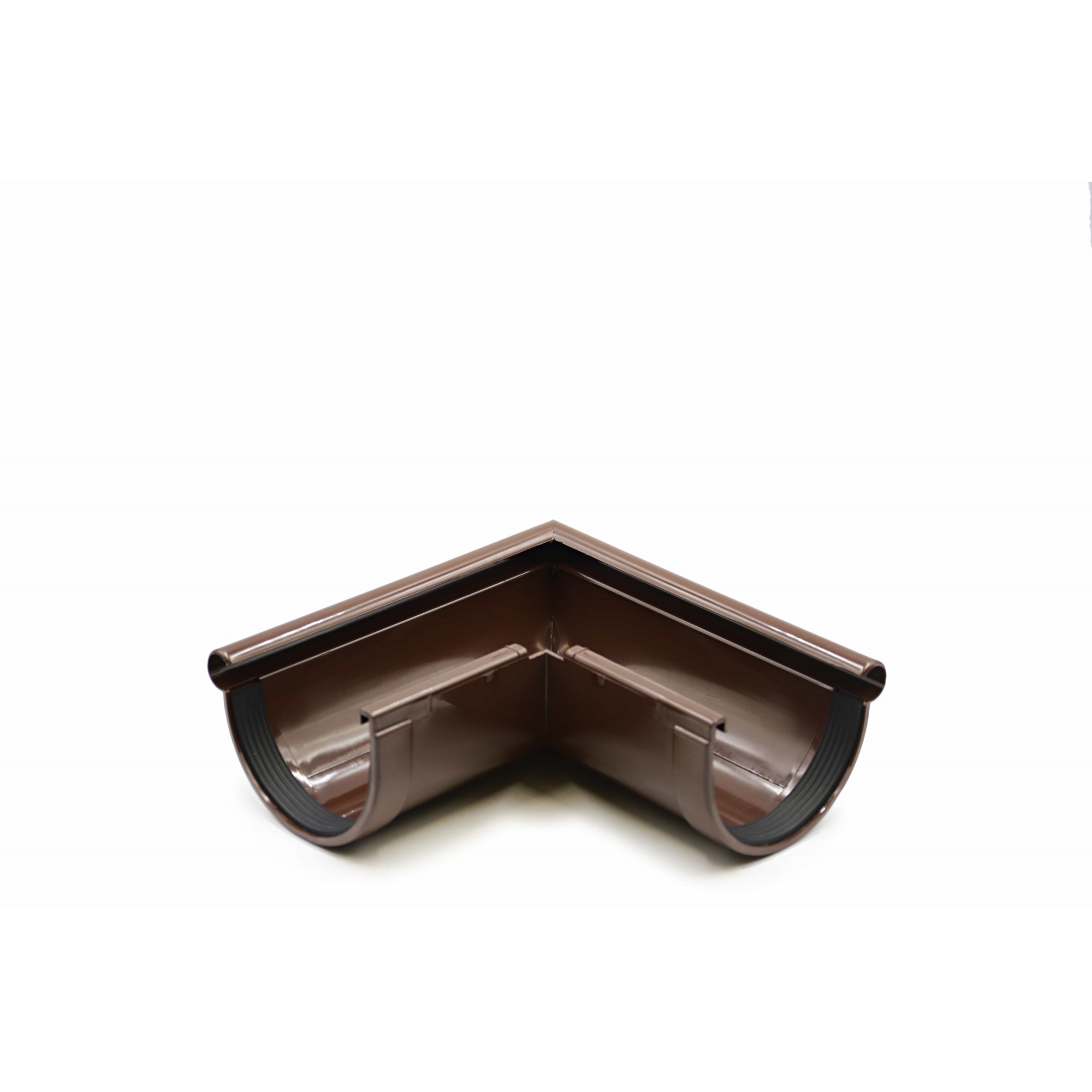 Кут ринви зовнішній 90° (RAINWAY 90) коричневий