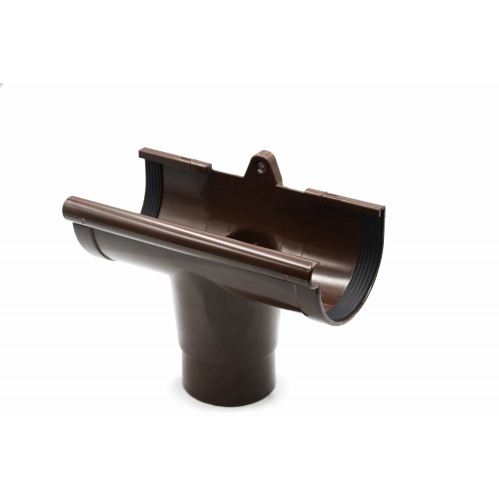 Воронка желоба (RAINWAY 90) коричневая
