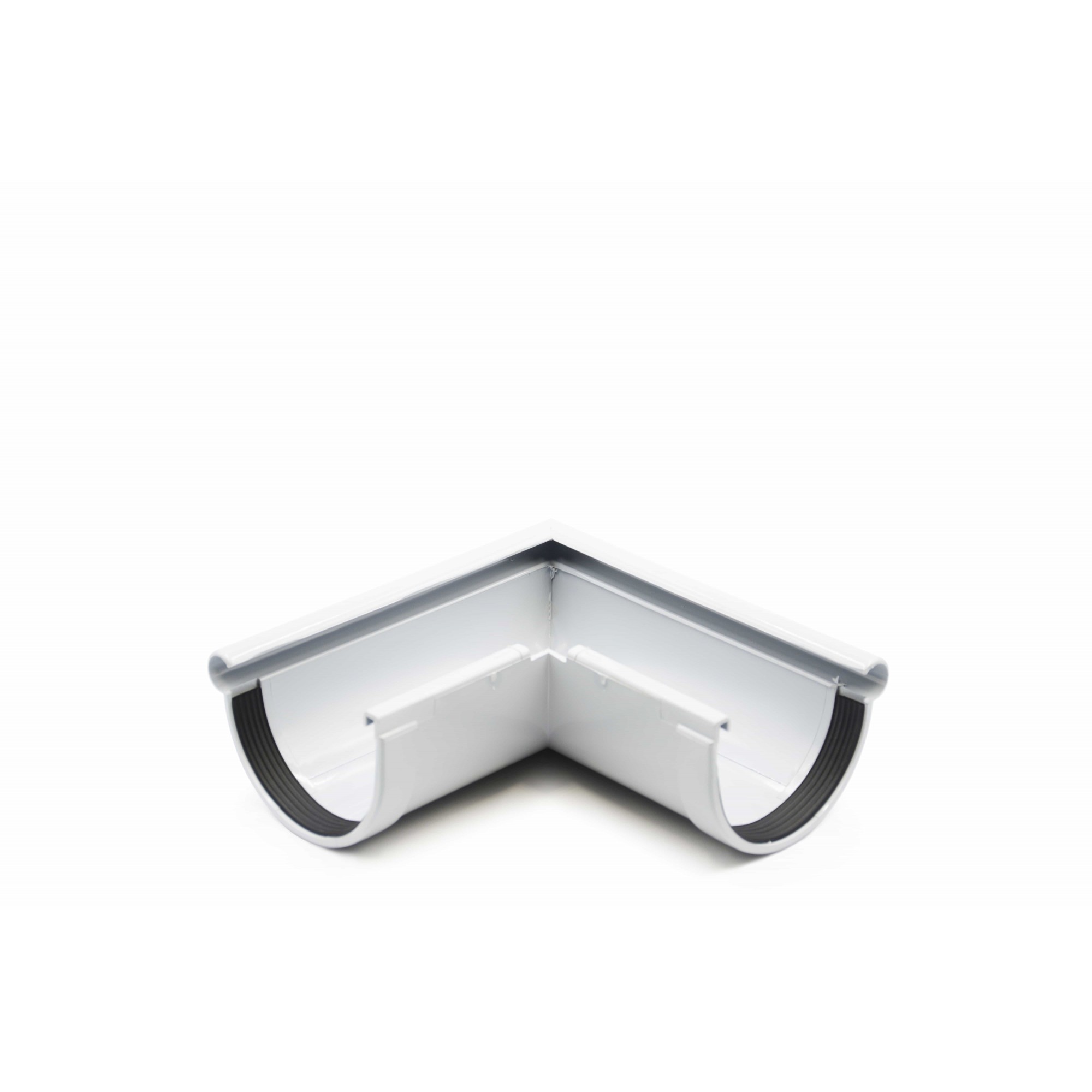 Кут ринви зовнішній 90° (RAINWAY 90) сірий