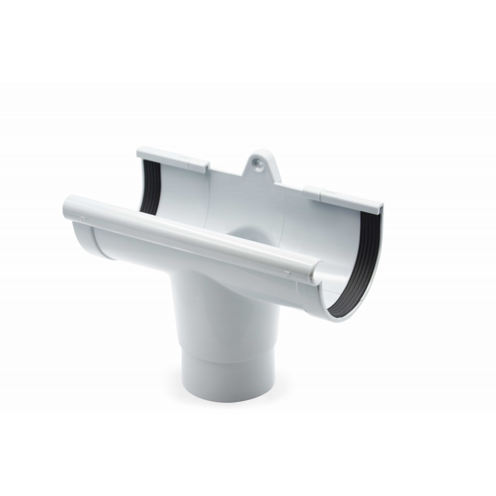 Воронка желоба (RAINWAY 90) серая