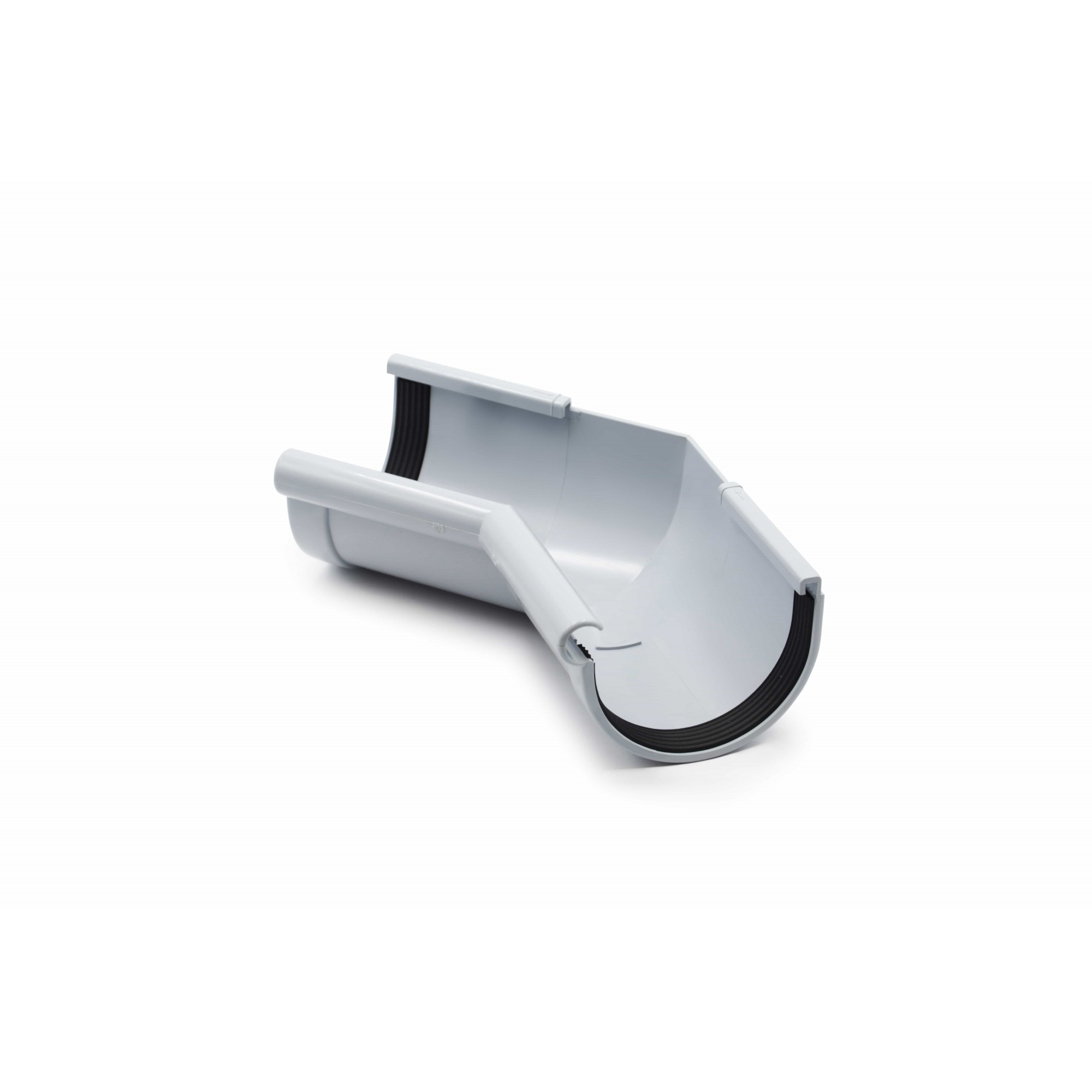 Кут ринви внутрішній 135° (RAINWAY 90) сірий