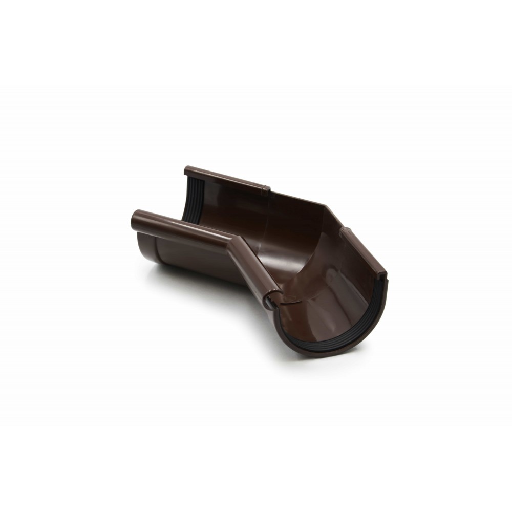 Internal Gutter Angle 135°  90mm RAINWAY brown