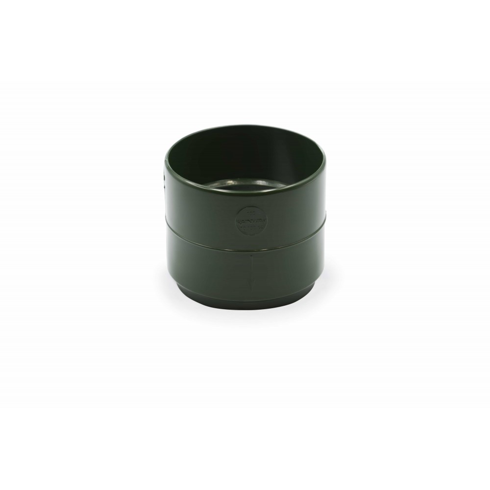 Муфта трубы 100 мм (RAINWAY 130) зеленая