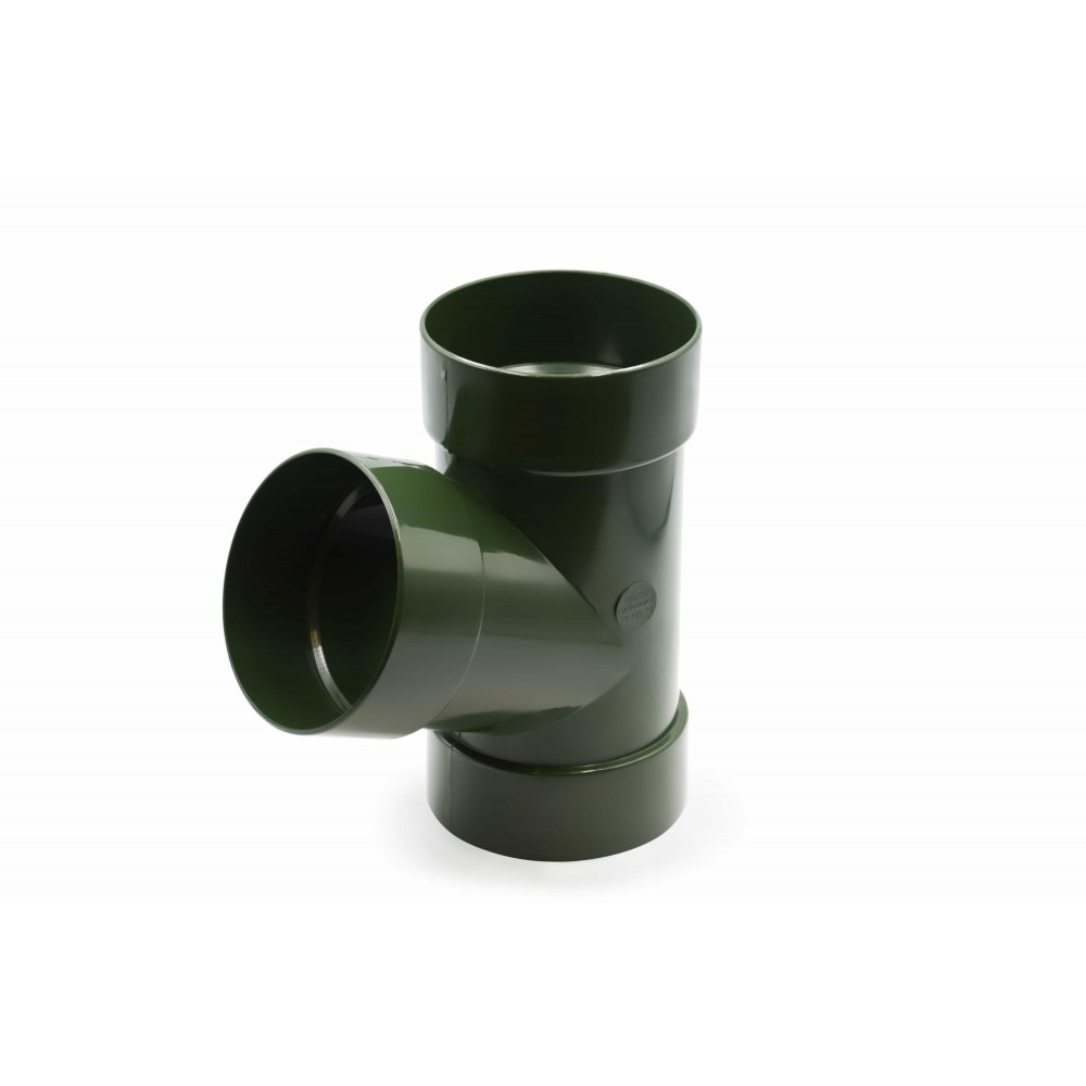 Тройник 67° 100 мм (RAINWAY 130) зеленый