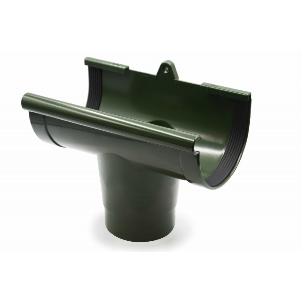 Воронка желоба (RAINWAY 130) зеленая