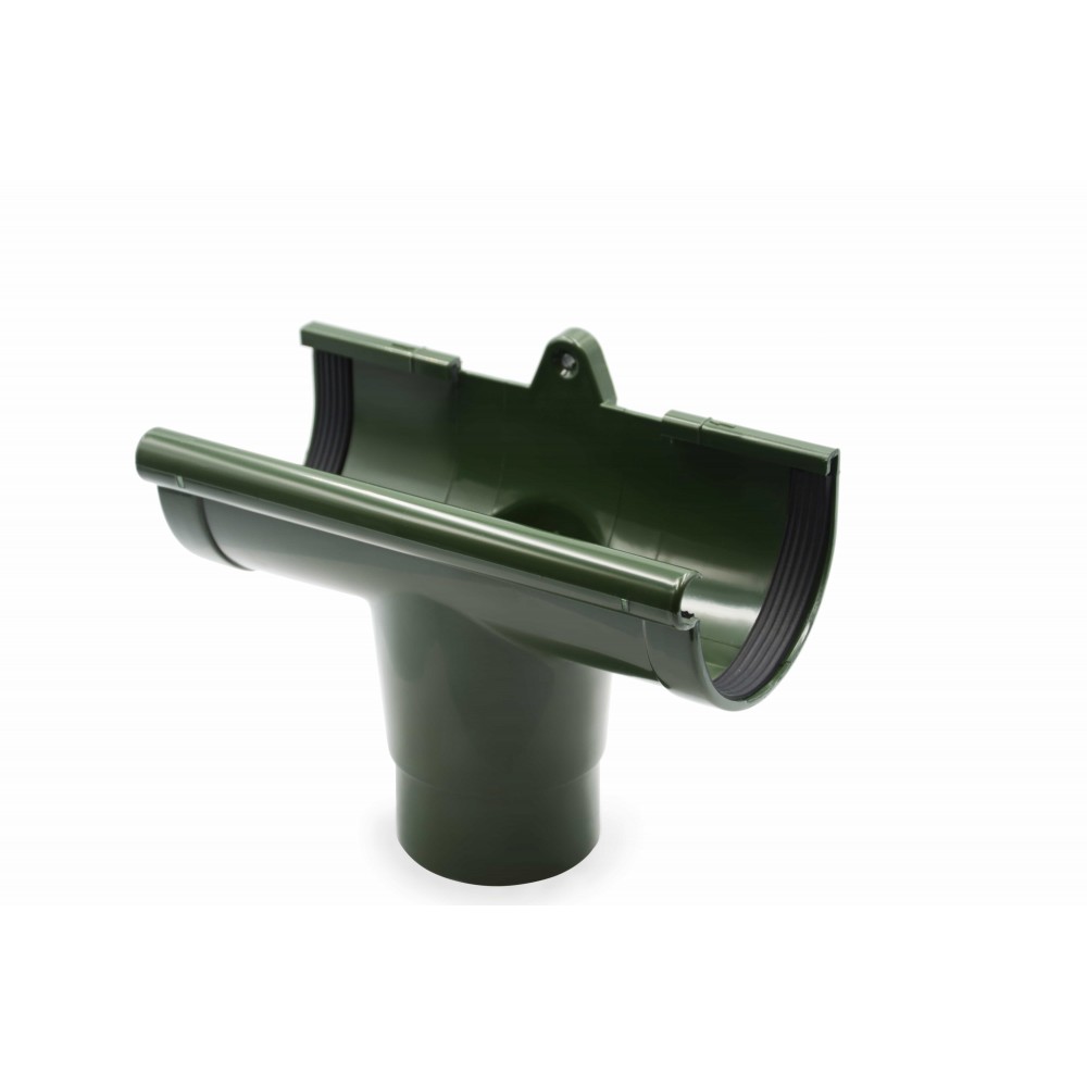 Воронка желоба (RAINWAY 90) зеленая