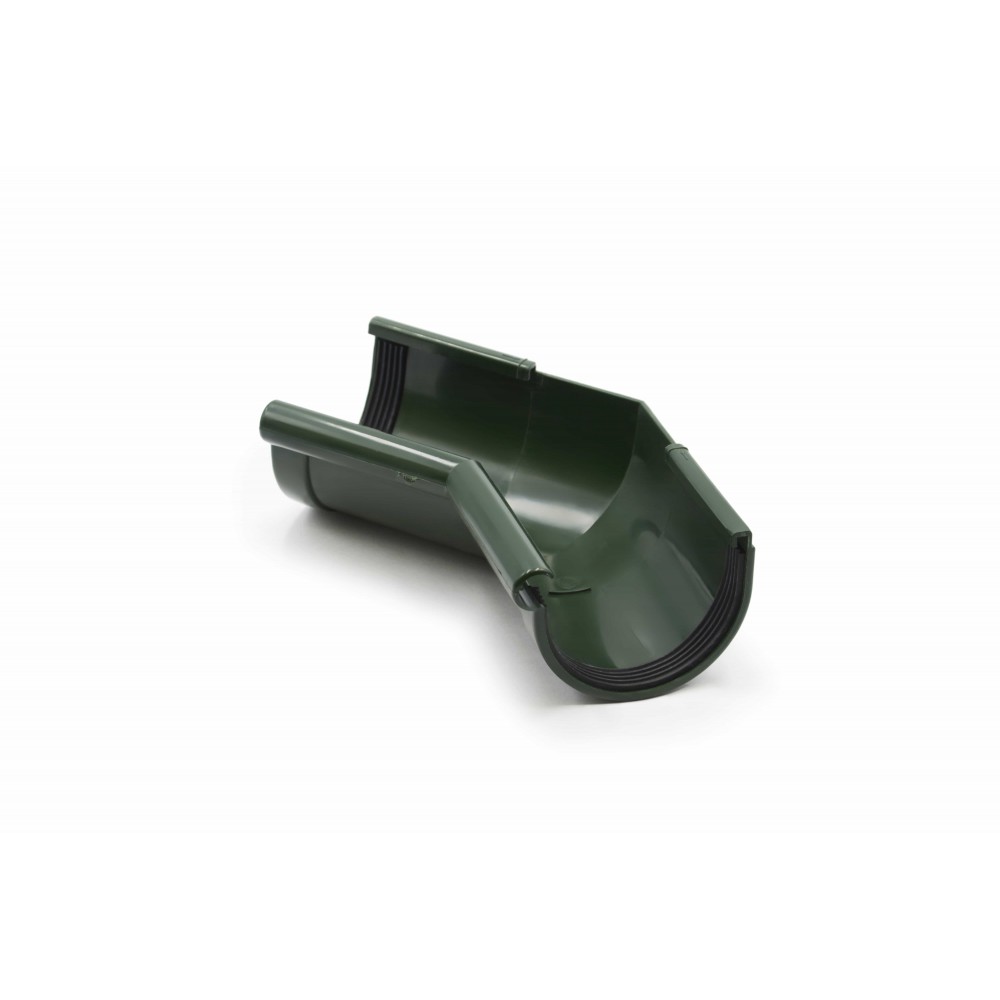 Угол желоба внутренний 135° (RAINWAY 90) зеленый