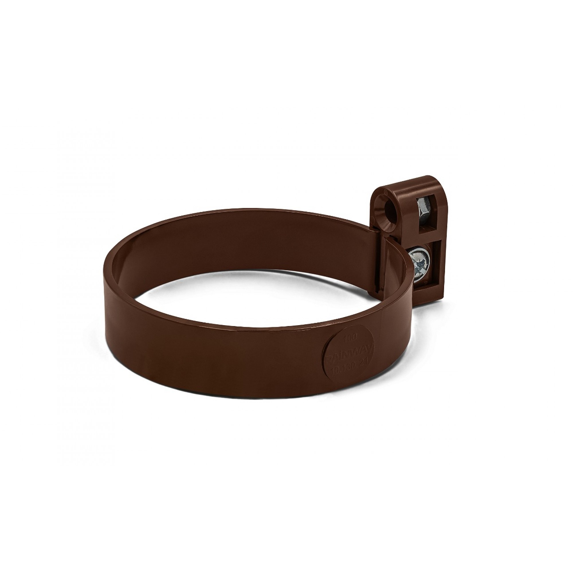 Кронштейн труби 100 мм (Rainway 130) коричневий