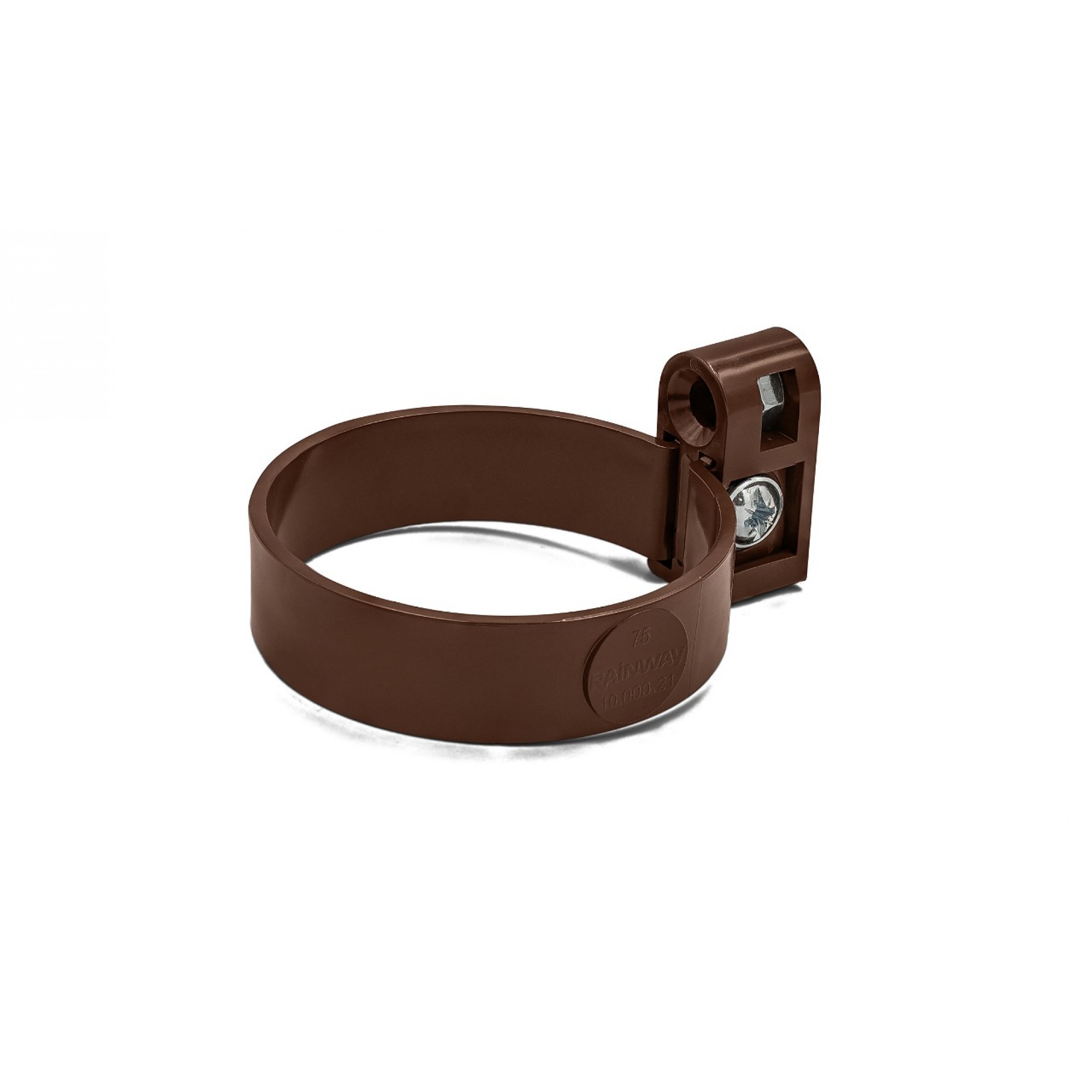 Кронштейн трубы 75мм (Rainway 90) коричневый