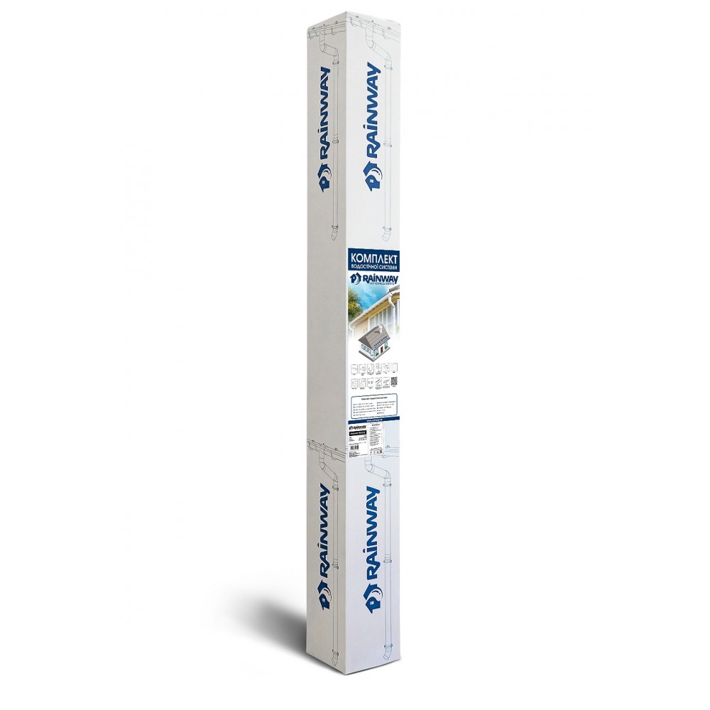 Комплект коричневый 90мм L=8m RAINWAY Комплект коричневый 90мм L=8m RAINWAY