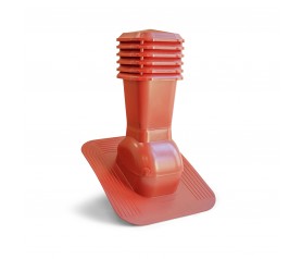 Вентиляційний вихід для бітумної черепиці, 110мм, червоний