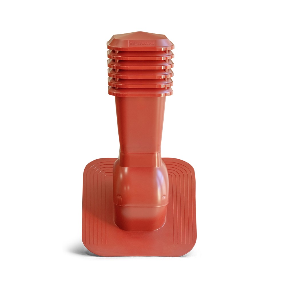 Вентиляційний вихід для бітумної черепиці 110 мм червоний Вентиляційний вихід для бітумної черепиці 110 мм червоний