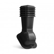 Вентиляційний вихід для металочерепиці 110 мм чорний