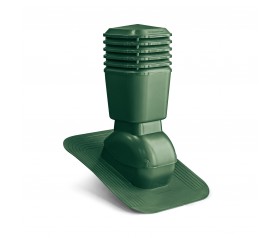 Вентиляційний вихід для бітумної черепиці утеплений 110мм, зелений