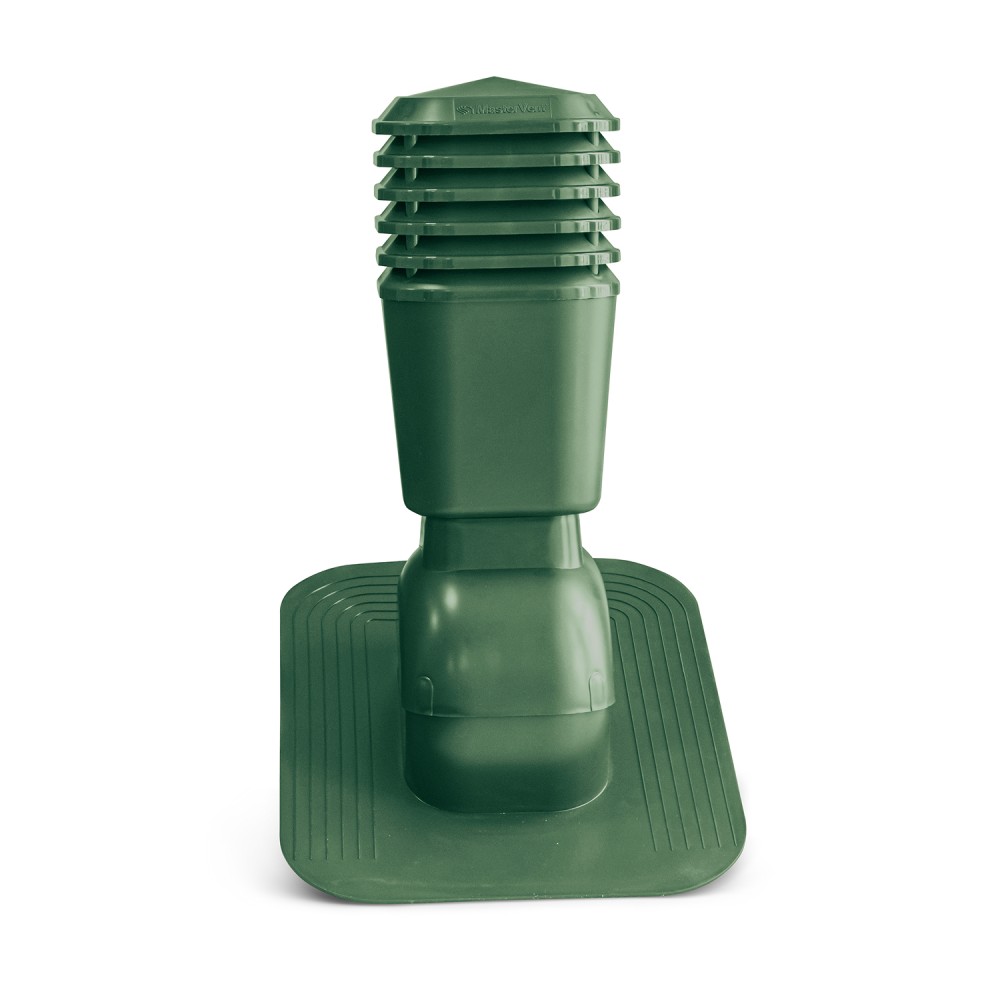 Вентиляційний вихід для бітумної черепиці 110 мм зелений Вентиляційний вихід для бітумної черепиці 110 мм зелений