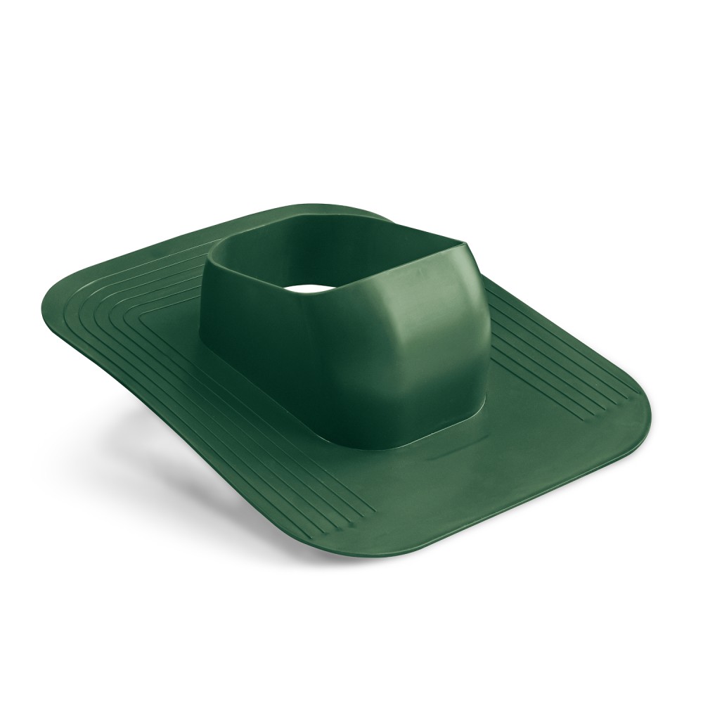 Вентиляційний вихід для бітумної черепиці 110 мм зелений Вентиляційний вихід для бітумної черепиці 110 мм зелений