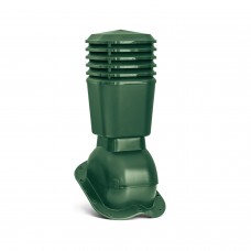 Вентиляційний вихід для металочерепиці утеплений 110 мм зелений