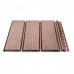 Panel with perforation 300x3000 (0.9 м2) brown