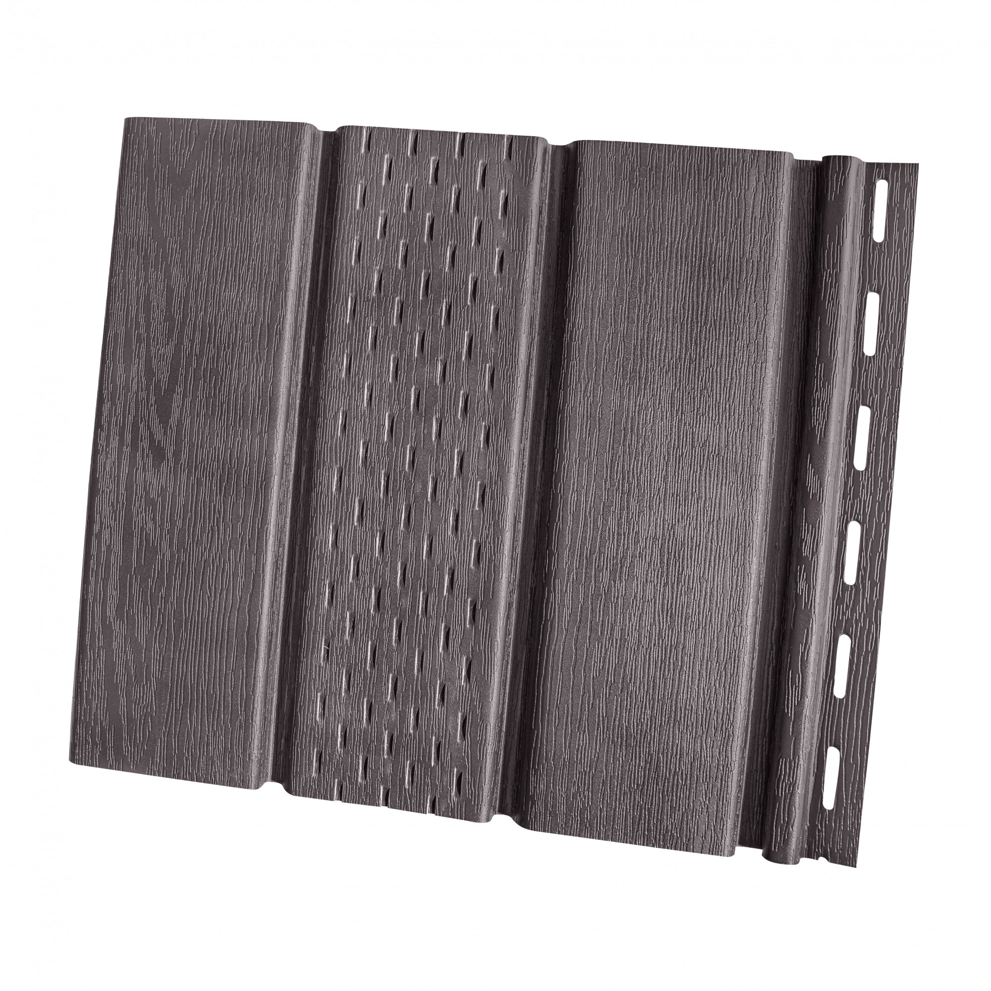 Панель з перфорацією 300x3000 (0.9 м2) темно-коричнева