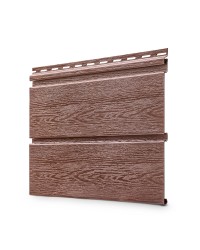 Panel soffit premium with perforation 300x3000 (0.9 м2) brown