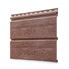 Panel soffit premium with perforation 300x3000 (0.9 м2) brown